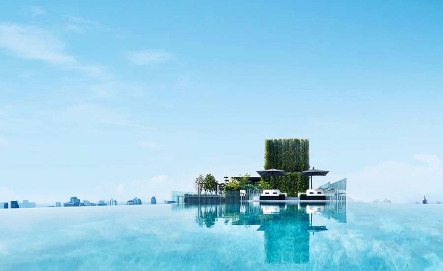 最好的屋顶金博宝188手机网页泳池